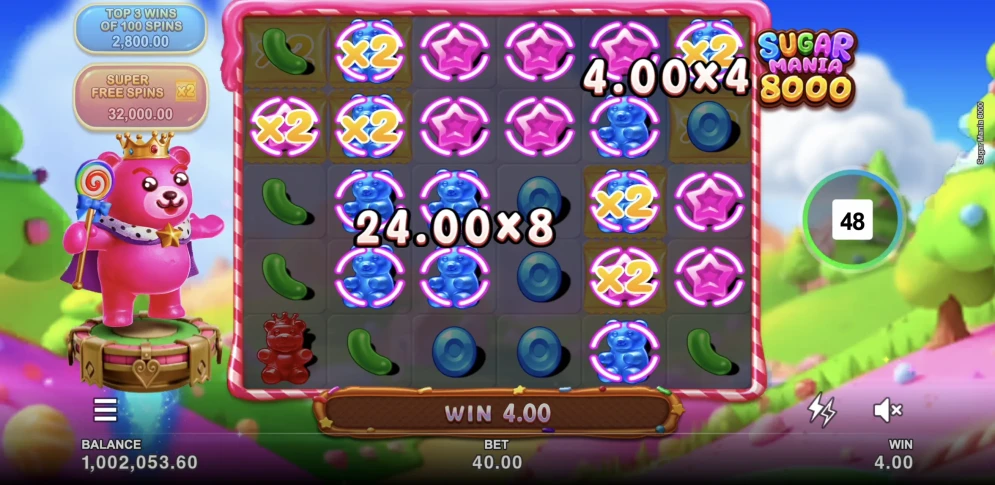 Sugar Mania 8000 Slot